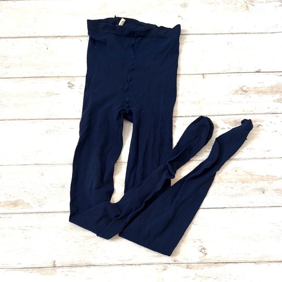 Plus Size Women’s 12/14 Navy Blue Tights Nylons Pantyhose XL Size 12 14 - Picture 1 of 2
